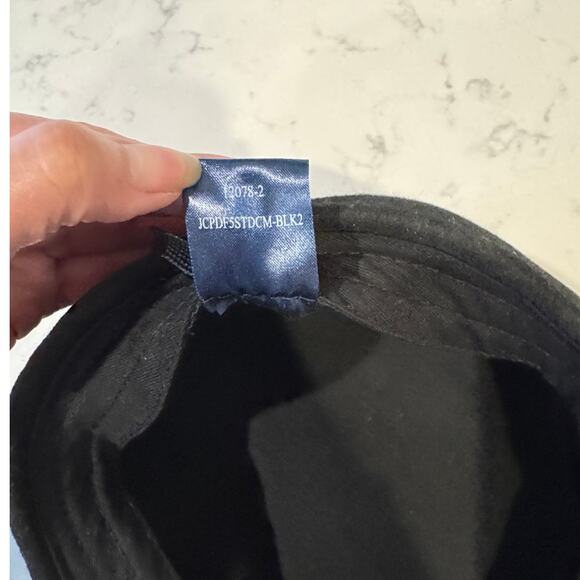 Scala black wool newsboy cap Peaky Blinders minimalist size S/M 23” unisex - Picture 6 of 7